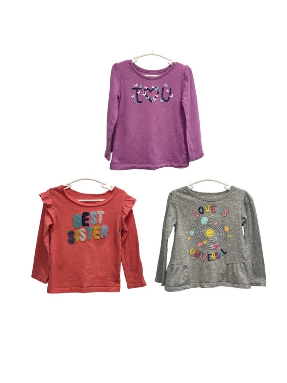 3 Carter Long Sleeve Shirts